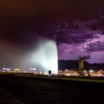 Geneva Bains des Pâquis thunderstorm and lightning