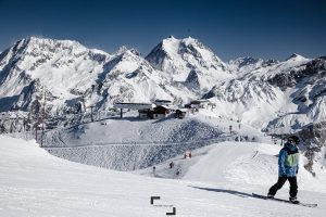 Courchevel Les Marmottes ski lift valleys domain