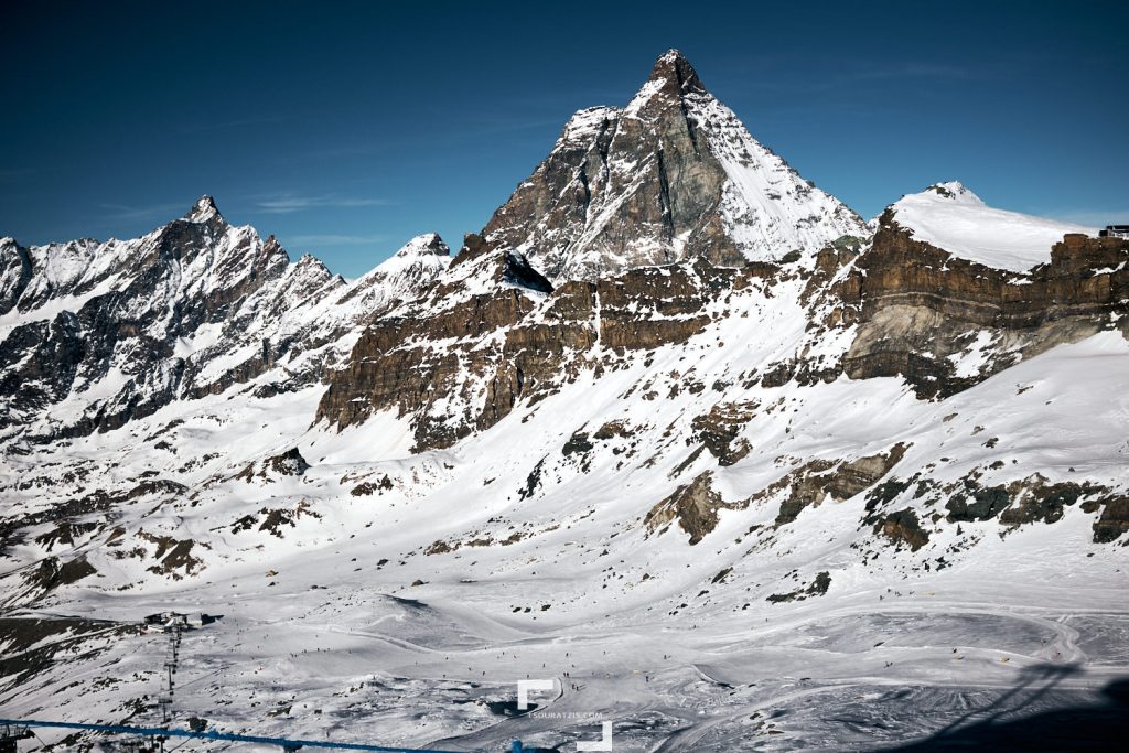 Breuil-Cervinia ski station, Italian-Swiss Alps, Cervino (Matterhorn) mountain