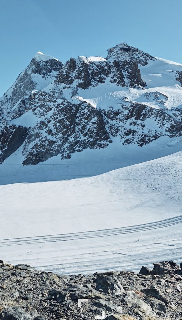 Breuil Cervinia ski station Italian Alps Cervino