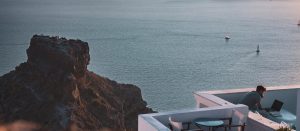 Working from home in the Greek islands