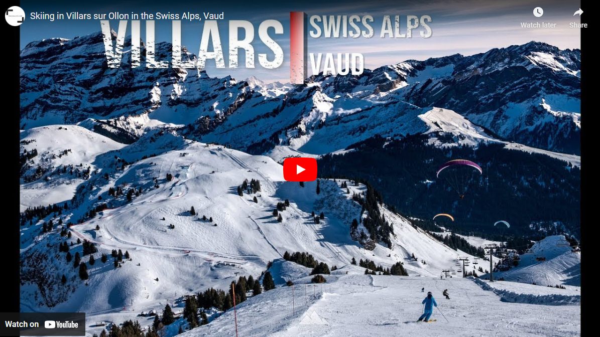 Videos from the swiss alps while skiing