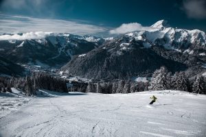 Chatel ski resort Portes du Soleil skiing in the French Alps