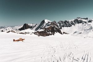 Glacier 3000 ready to take off Swiss Alps Vaud Valaisane ski station