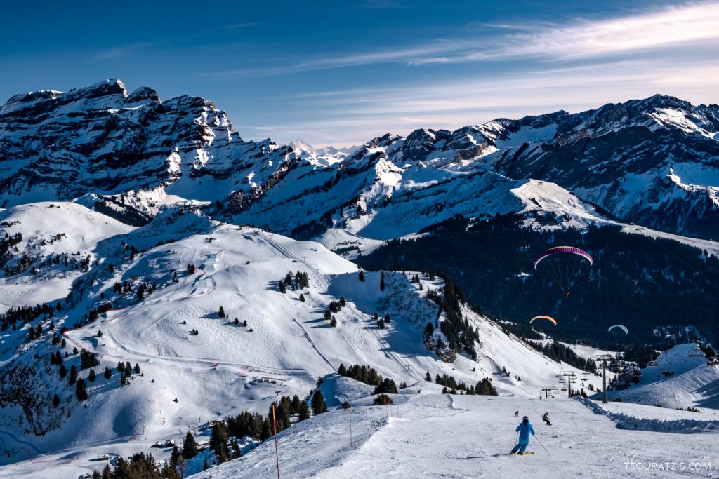 Villars ski resort in the Swiss Alps alpes vaudoises 5