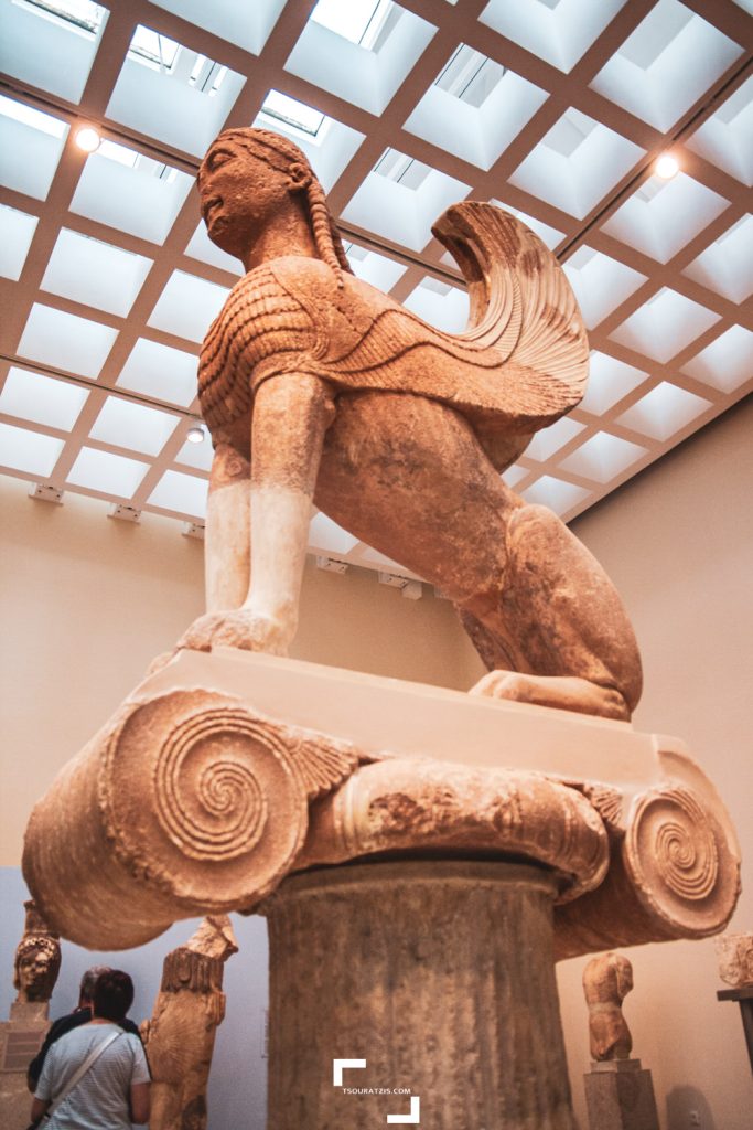 Delphi Archaeological Museum Sphinx of Naxos