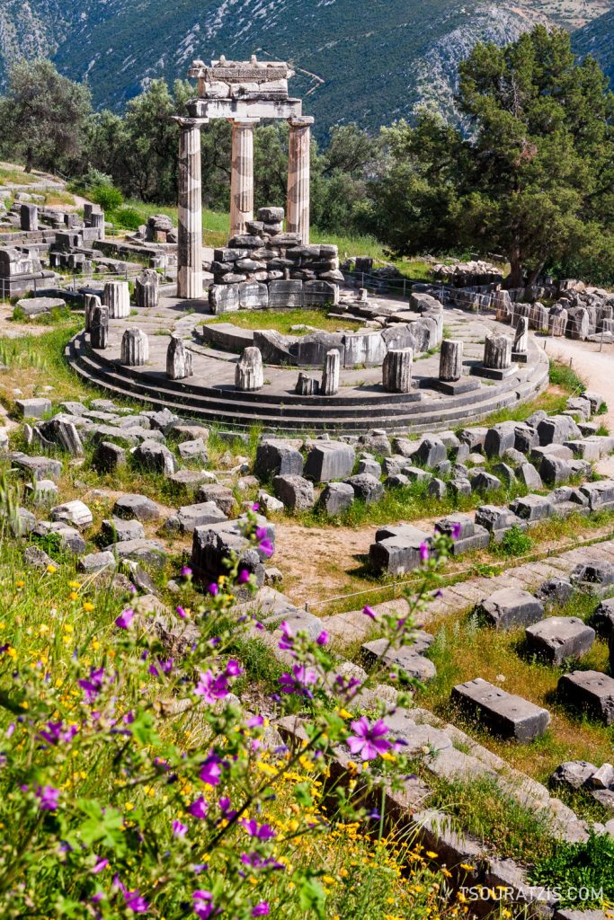 Delphi Tholos of Athena Pronaia Ancient Greece
